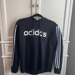 Adidas hooded sweat shirt